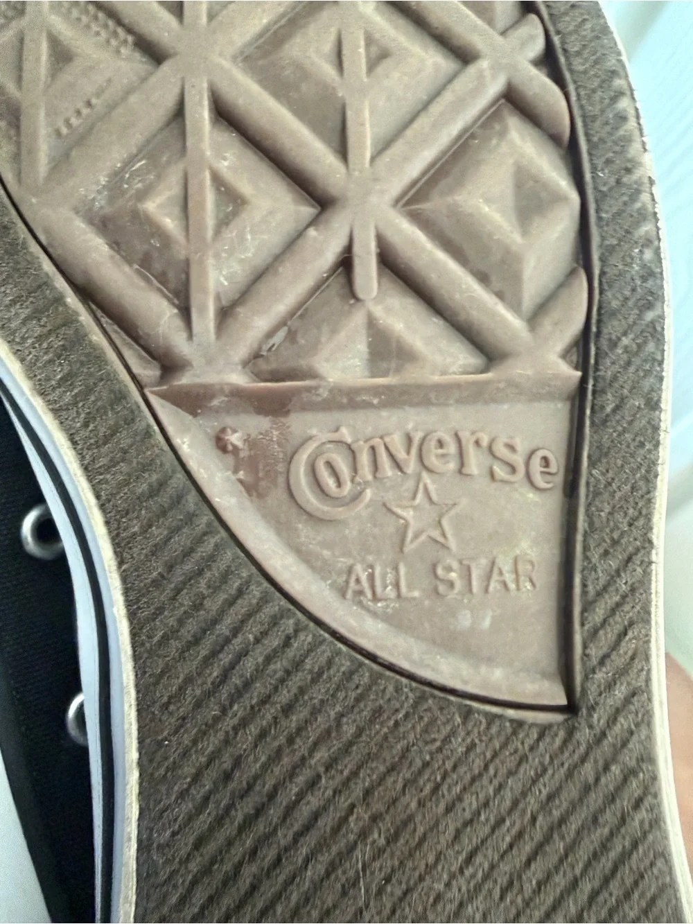 Converse All Stars Classic  Black Canvas Women Sneakers with White Accents